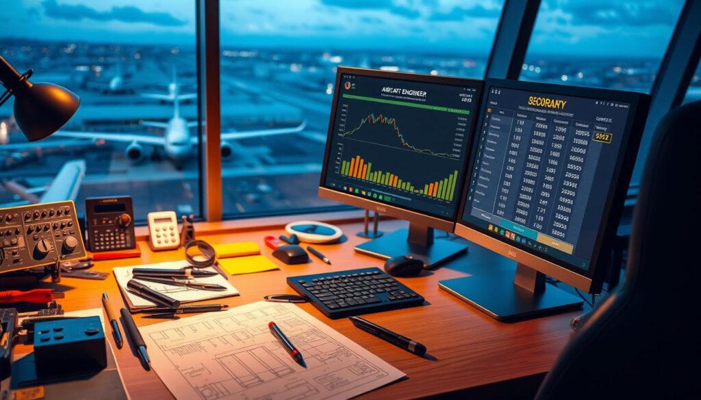 aircraft engineer salary