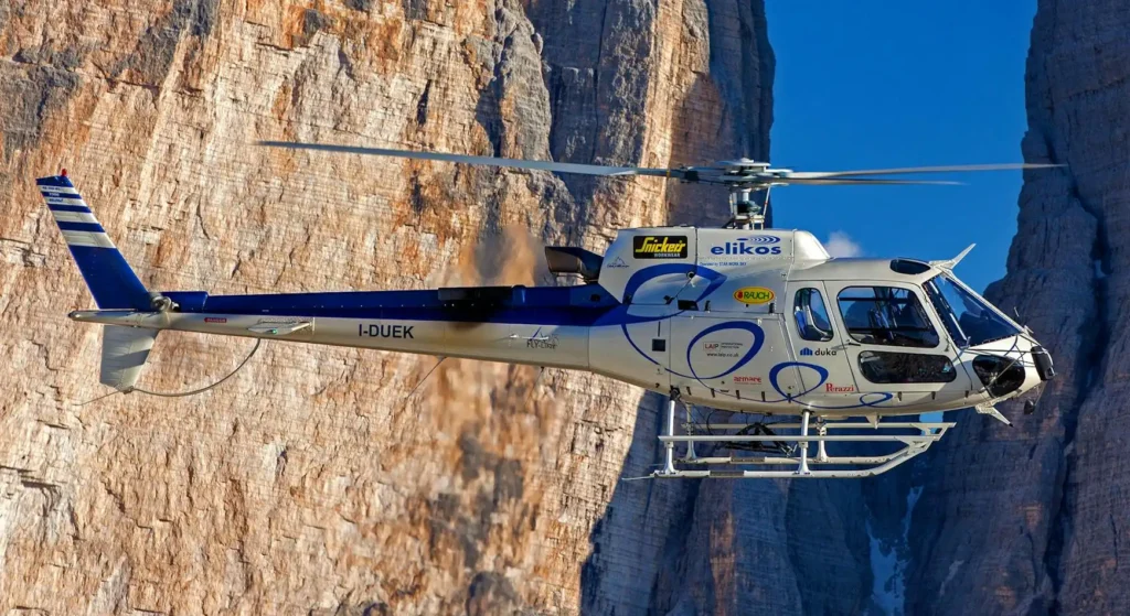 how fast can a helicopter go
