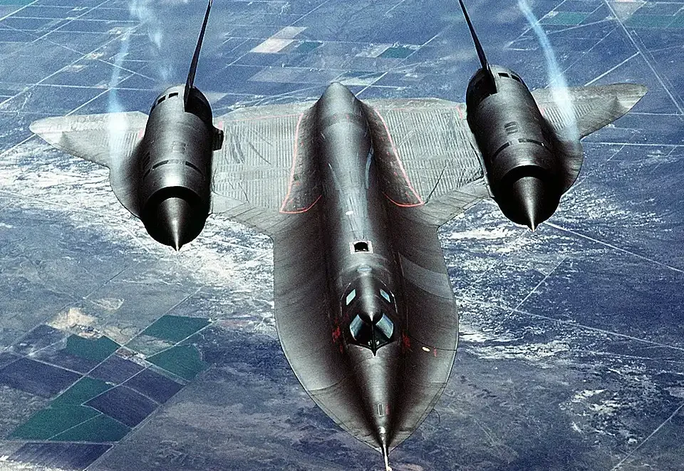 SR-71 Blackbird top speed
